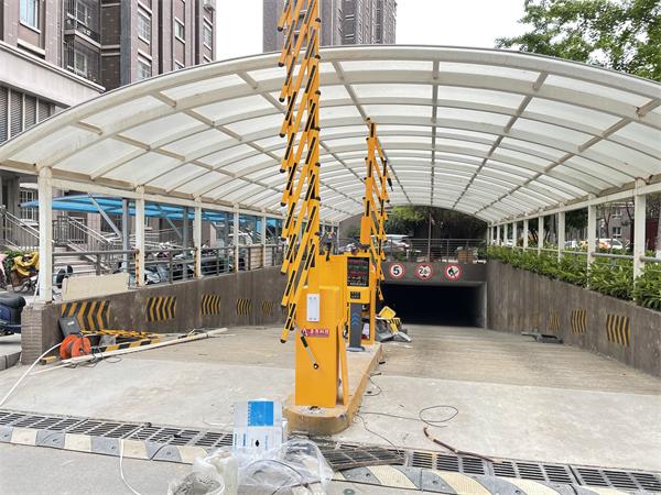 徐州金山福地小区地下车库车牌识别系统1.jpg